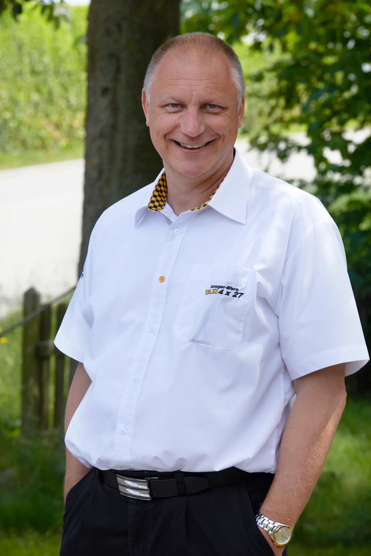 Thomas Petersen, der er administrerende direktør i 4x27 Amager-Øbro Taxi.