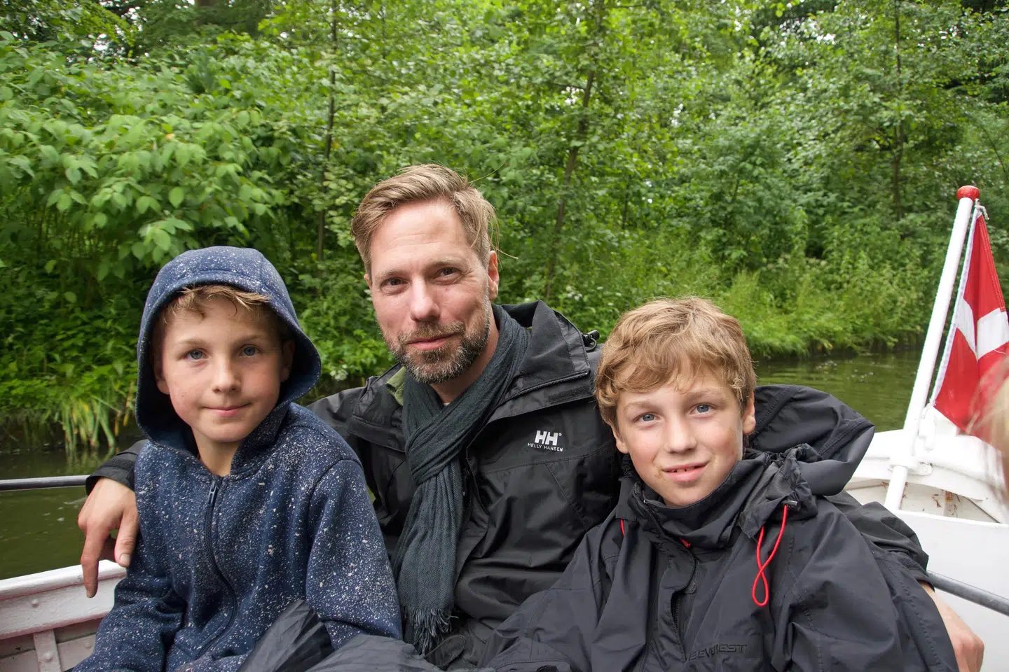 Niklas gjorde sig mange overvejelser, inden Noah (th.) fik sit navn.