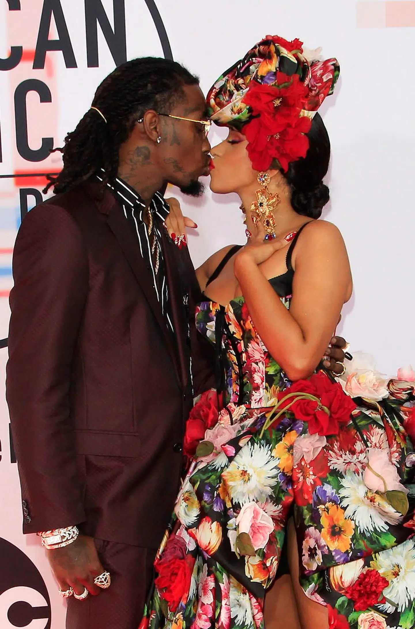 Cardi B og Offset da de i oktober fulgtes ad til American Music Awards i Los Angeles.