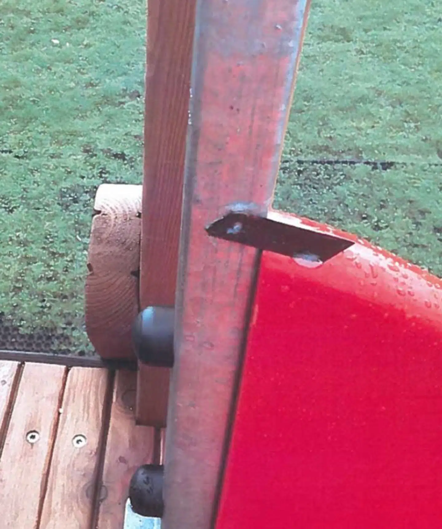 Sådan så rutchebanen ud, da inspektøren kom på besøg.