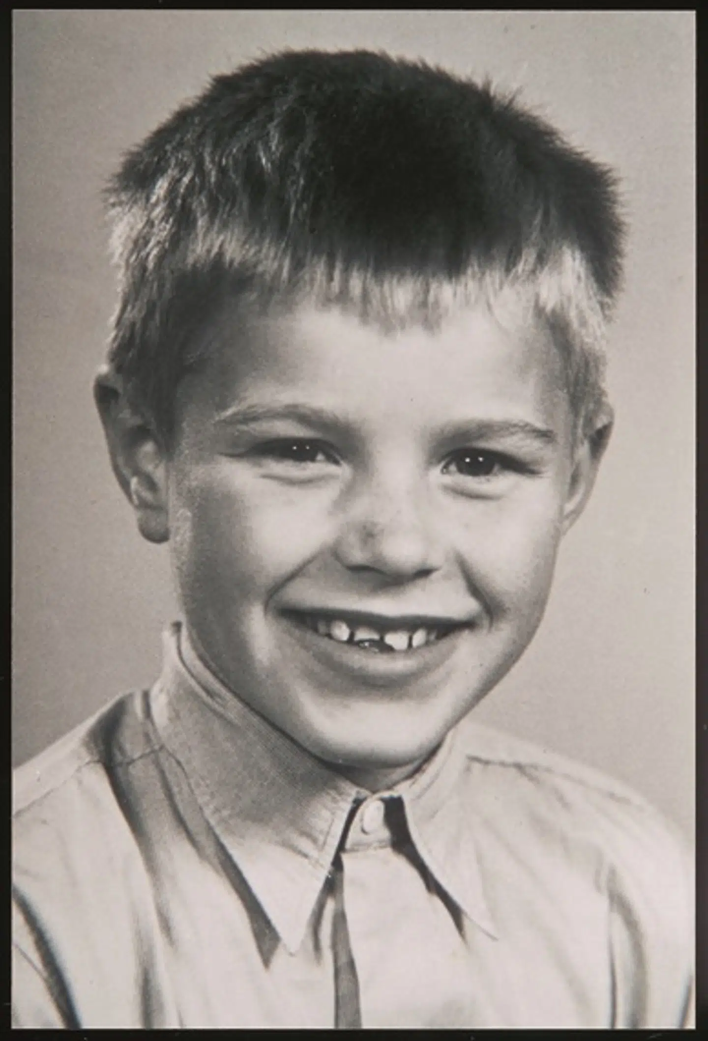 En ung Kim Larsen fra bogen 'Mine unge år'.