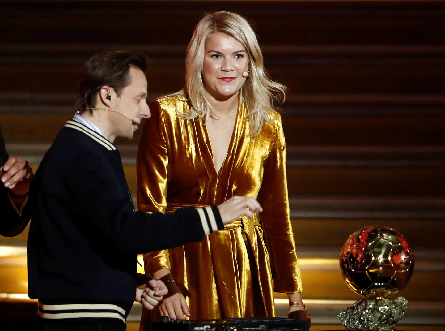Ada Hegerberg får Ballon d'Or-prisen.