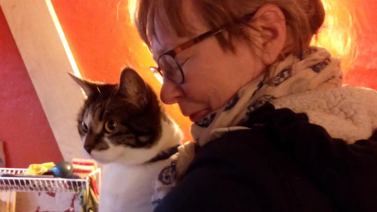 Katten Misling reddede Bodil Andersens liv.