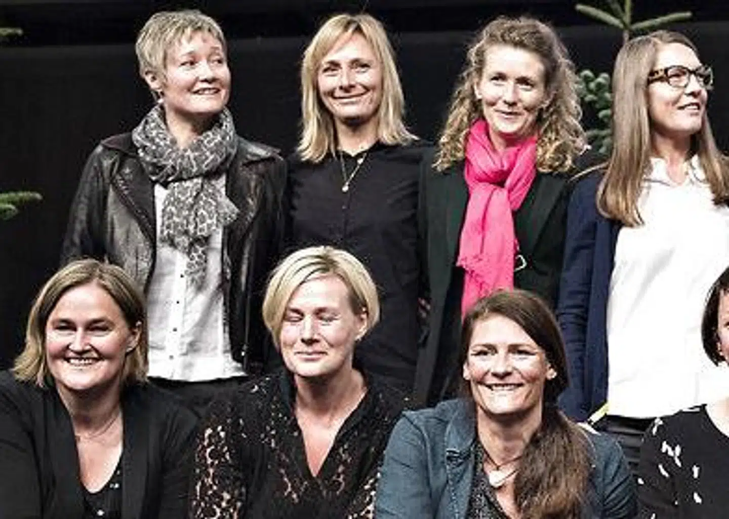 Flere af »De Jernhårde Ladies« var samlet i december 2015, da Danmark senest var vært ved en international kvindehåndbold-slutrunde.Bagerst fra venstre: Anette Hoffmann, Susanne Munk Wilbek, Janne Kolling, Gitte Madsen. Forrest fra venstre: Tonje Kjærgaard, Gitte Sunesen og Tina Bøttzau.