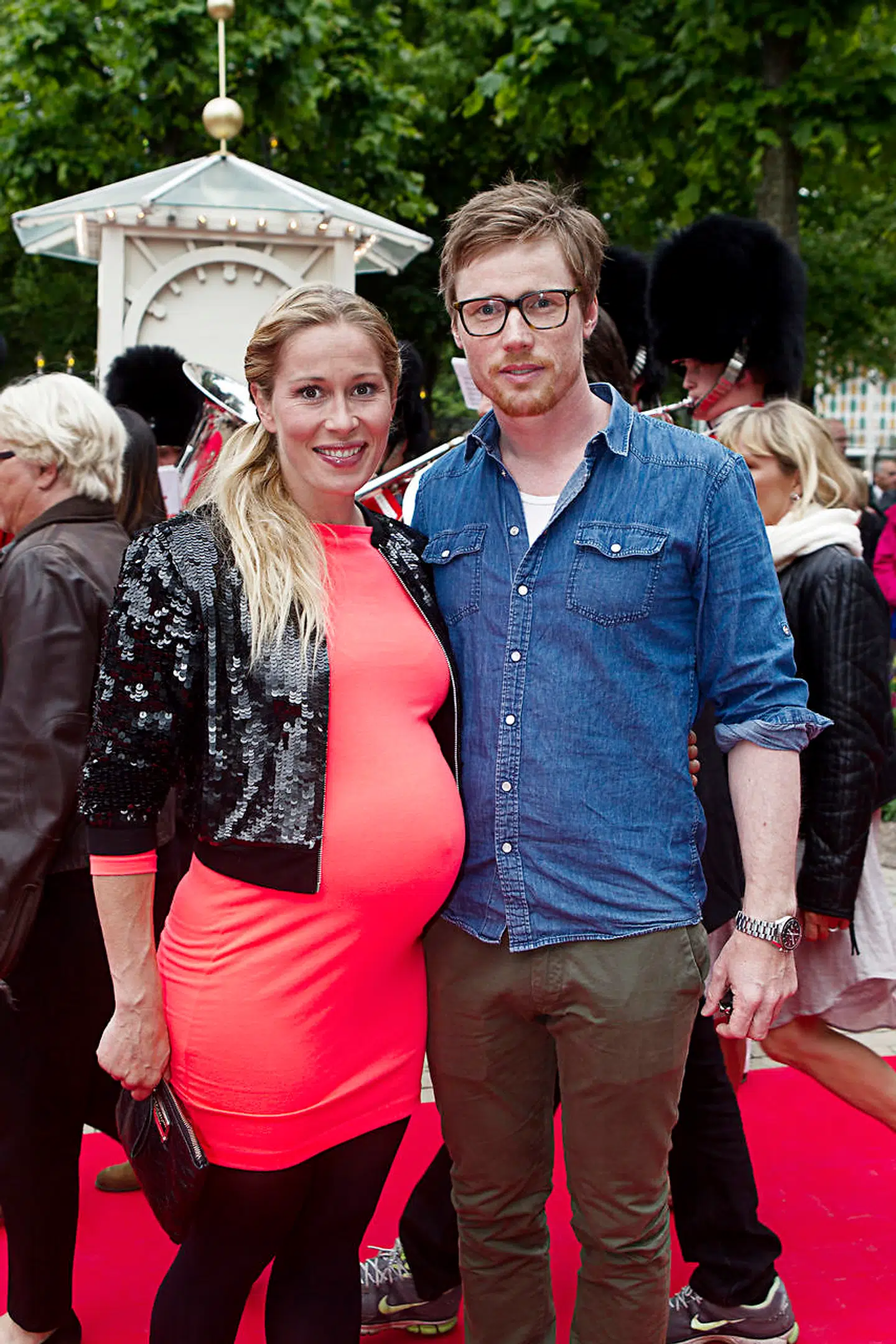 ARKIVFOTO af Sophie Fjellvang-Sølling og Casper Barfoed fra 2014.