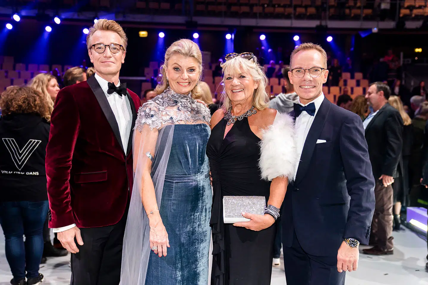 Vild med dans-dommerne: Nikolaj Hübbe, Anne Laxholm, Britt Bendixen og Jens Werner.