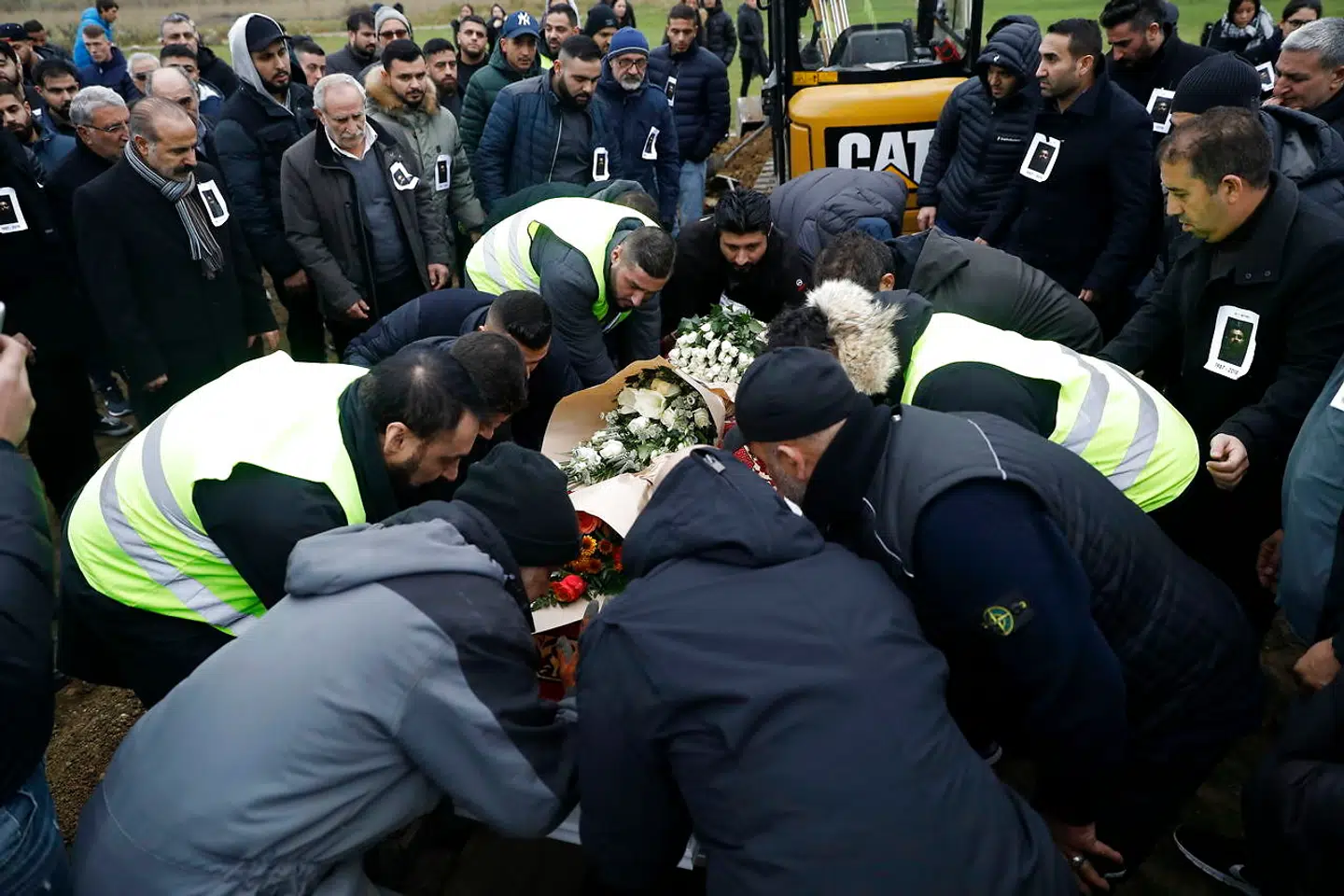 Nedim Yasar begraves på den Muslimske Gravplads på Brøndbyøstervej, lørdag den 24. november 2018.. (Foto: Nikolai Linares/Ritzau Scanpix)