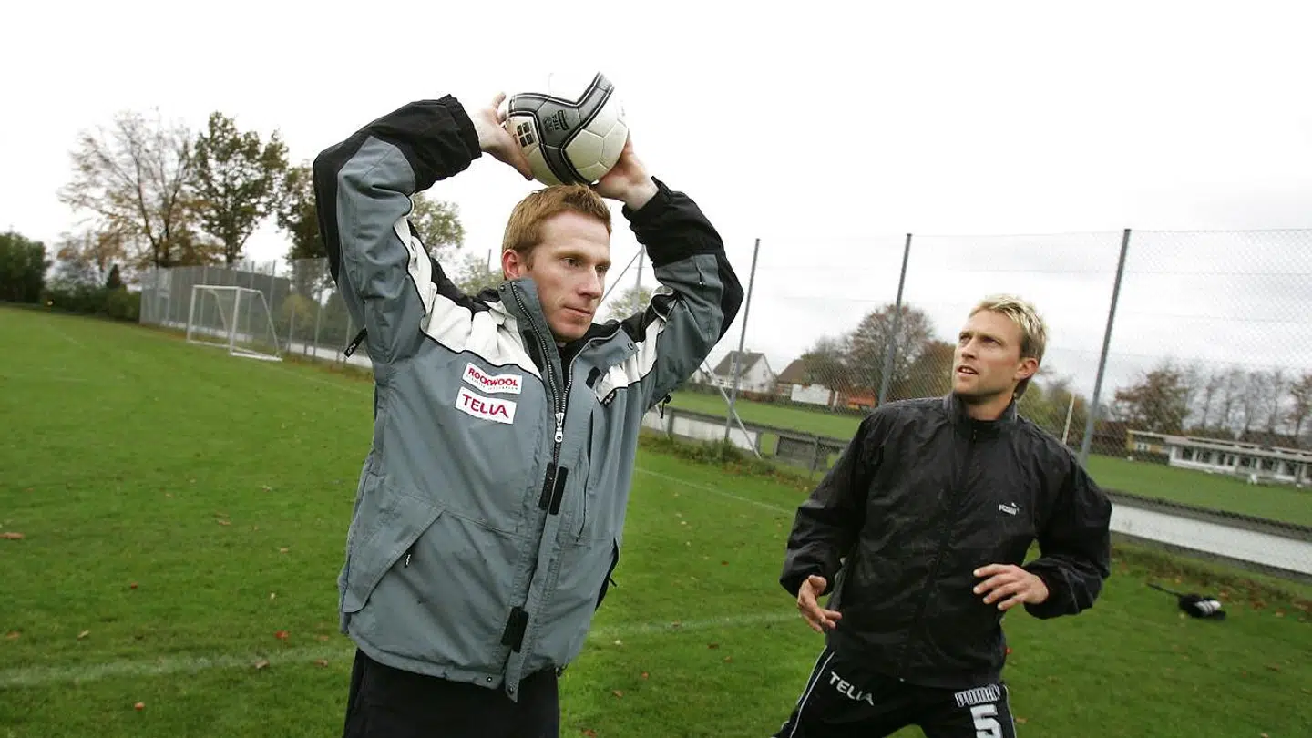Thomas Grønnemark til venstre.