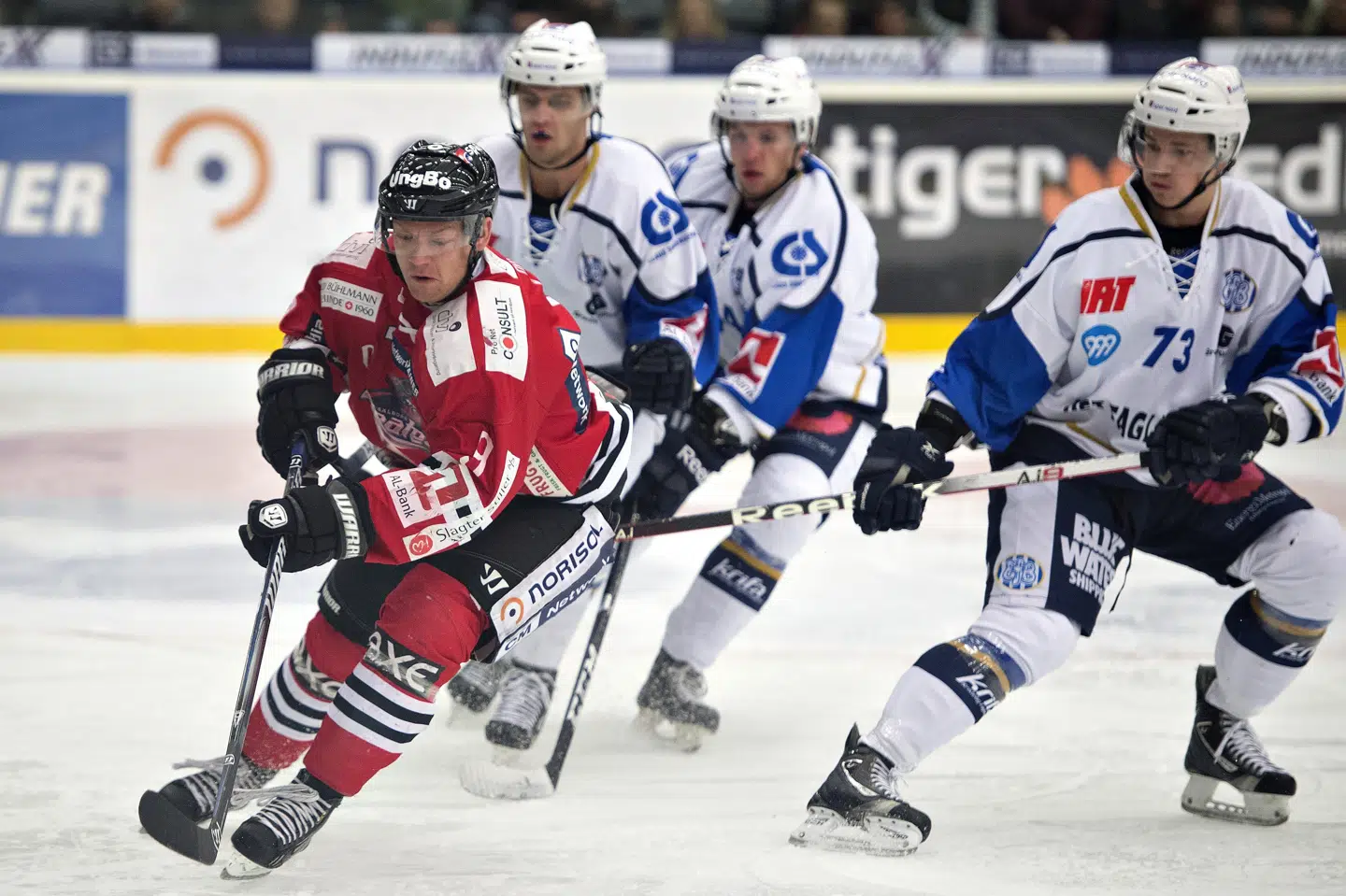 Esbjerg Energy er lykkedes med at hente et prominent navn til Metal Ligaen i form af den tidligere NHL-back Brett Bellemore. (Arkivfoto) Henning Bagger/Ritzau Scanpix