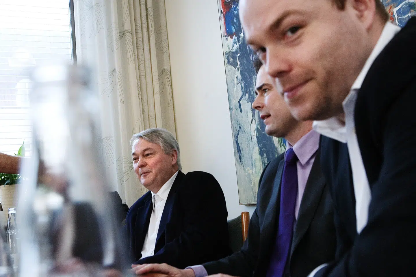 (Arkiv) Bestseller-ejerne Troels Holch Povlsen (bagest) og sønnen Anders (forrest). Flemming Krogh/Ritzau Scanpix