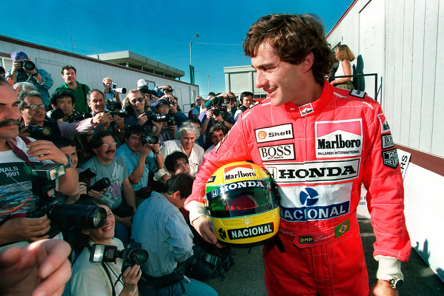 Ayrton Senna.