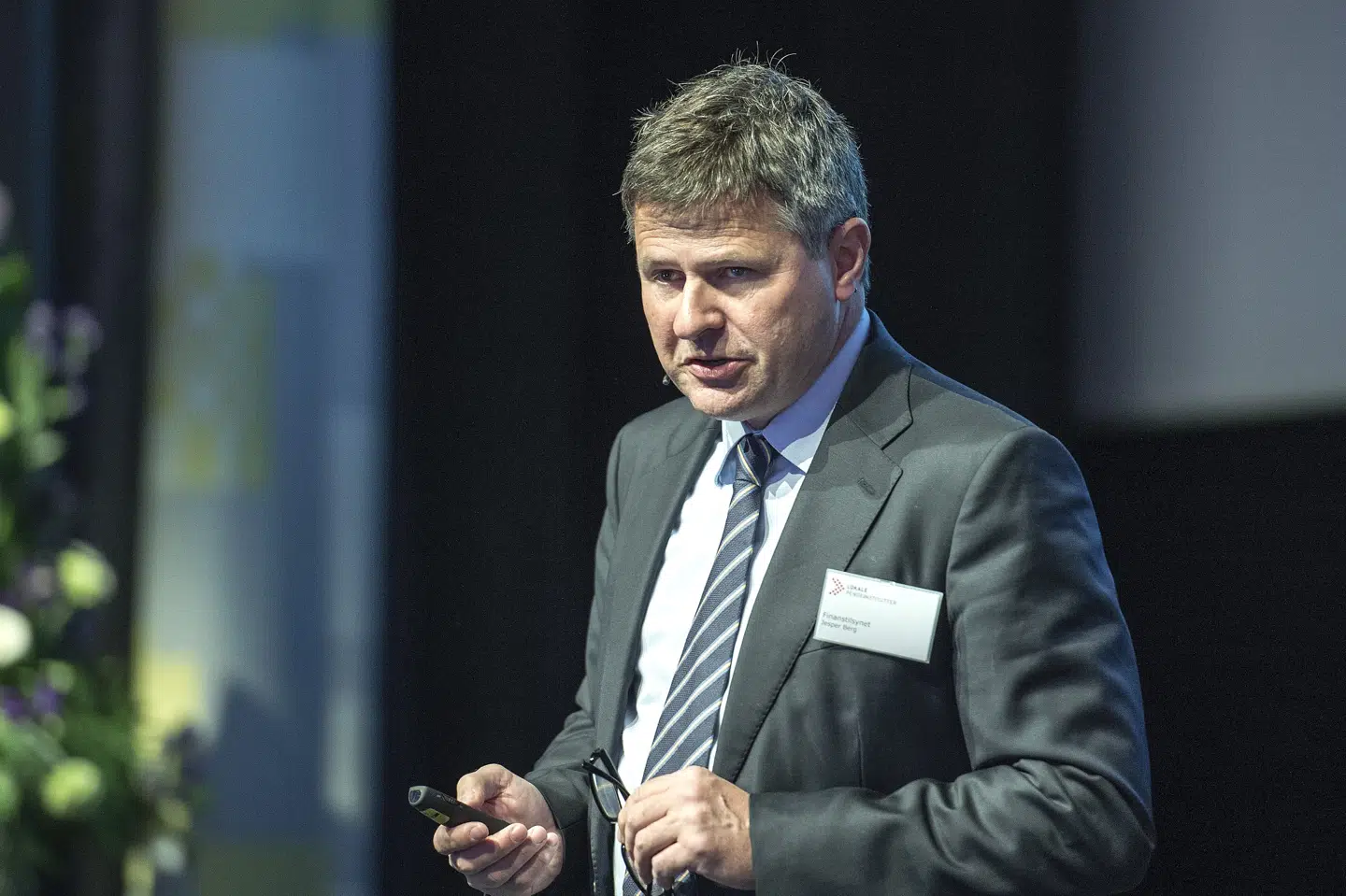 Jesper Berg, direktør for Finanstilsynet, mener, at det først og fremmest er bankerne, der skal holde øje med, om kunderne laver mistænkelige pengeoverførsler. (Arkivfoto) Henning Bagger/Ritzau Scanpix