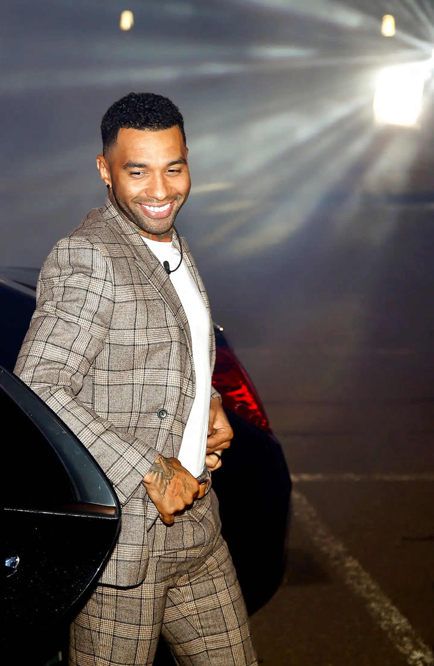 Jermaine Pennant ankommer til det britiske tv-show 'Celebrity Big Brother' tidligere i år.