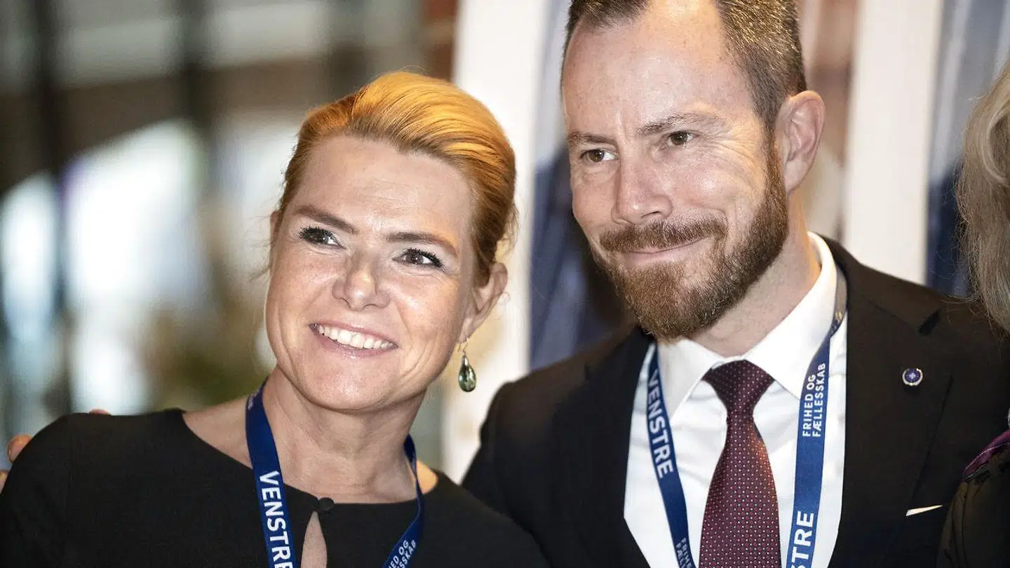 Inger Støjberg stjal billedet under Venstres Landsmøde 2018 i Herning Kongrescenter.