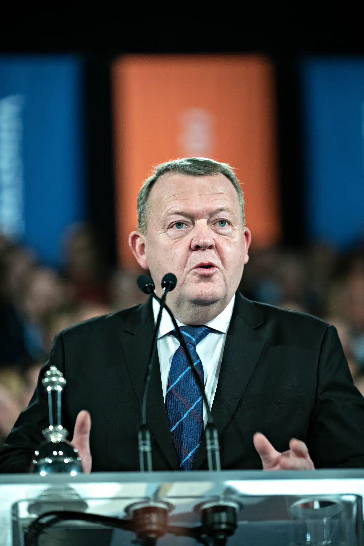 Venstres Landsmøde 2018 i Herning Kongrescenter. Statsminister Lars Løkke Rasmussen. Herning den 17. november 2018.. (Foto: Jens Nørgaard Larsen/Ritzau Scanpix)