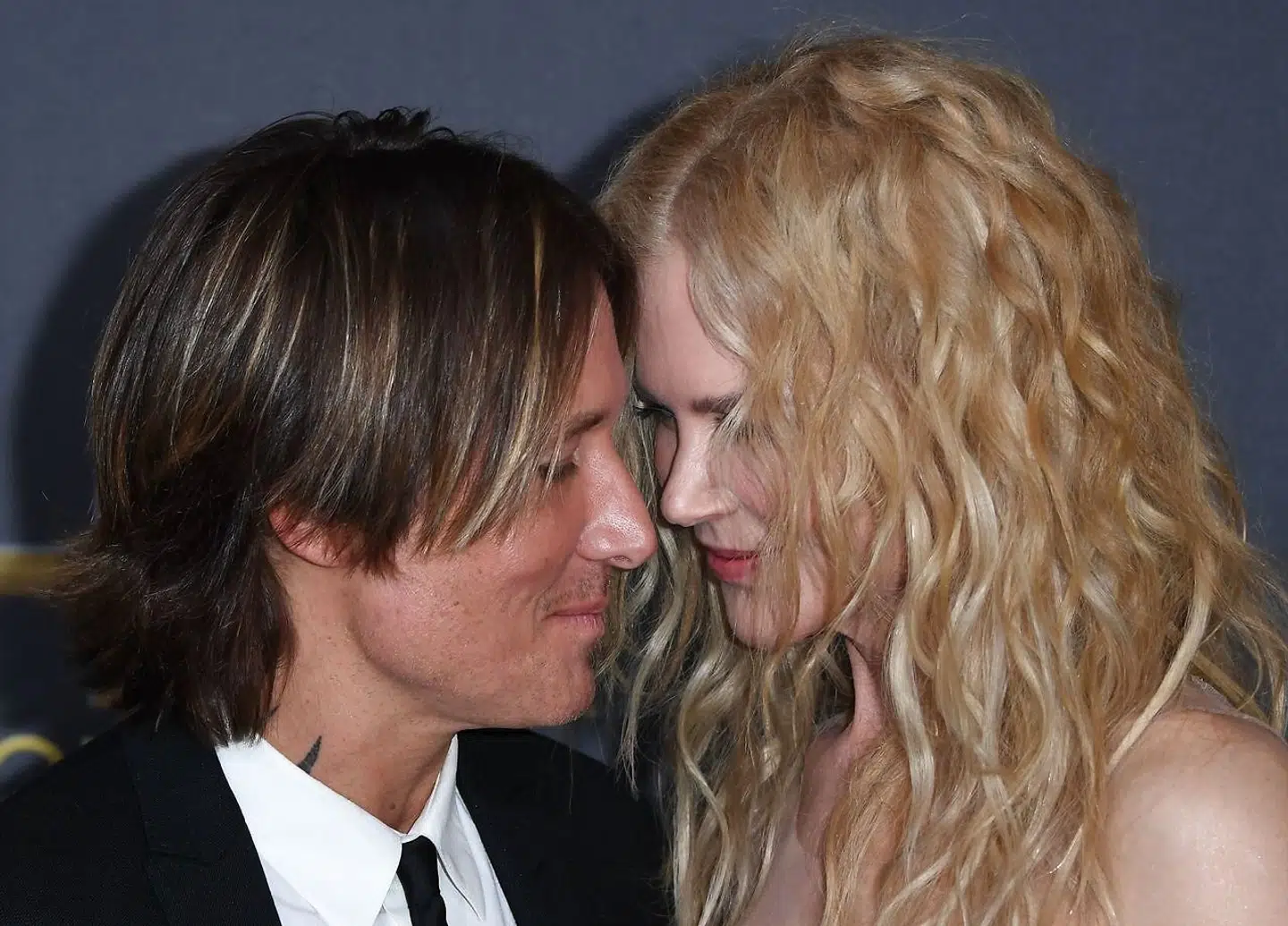 Hollywood Career Achievment Award recipient actress Nicole Kidman and husband musician Keith Urban arrive for the 22nd Annual Hollywood Film Awards at the Beverly Hilton hotel in Beverly Hills on November 4, 2018. (Photo by Mark RALSTON / AFP)