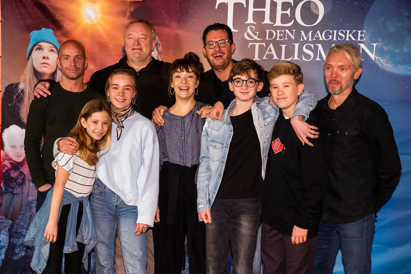 Skuespillerne i 'Theo og den magiske Talisman'