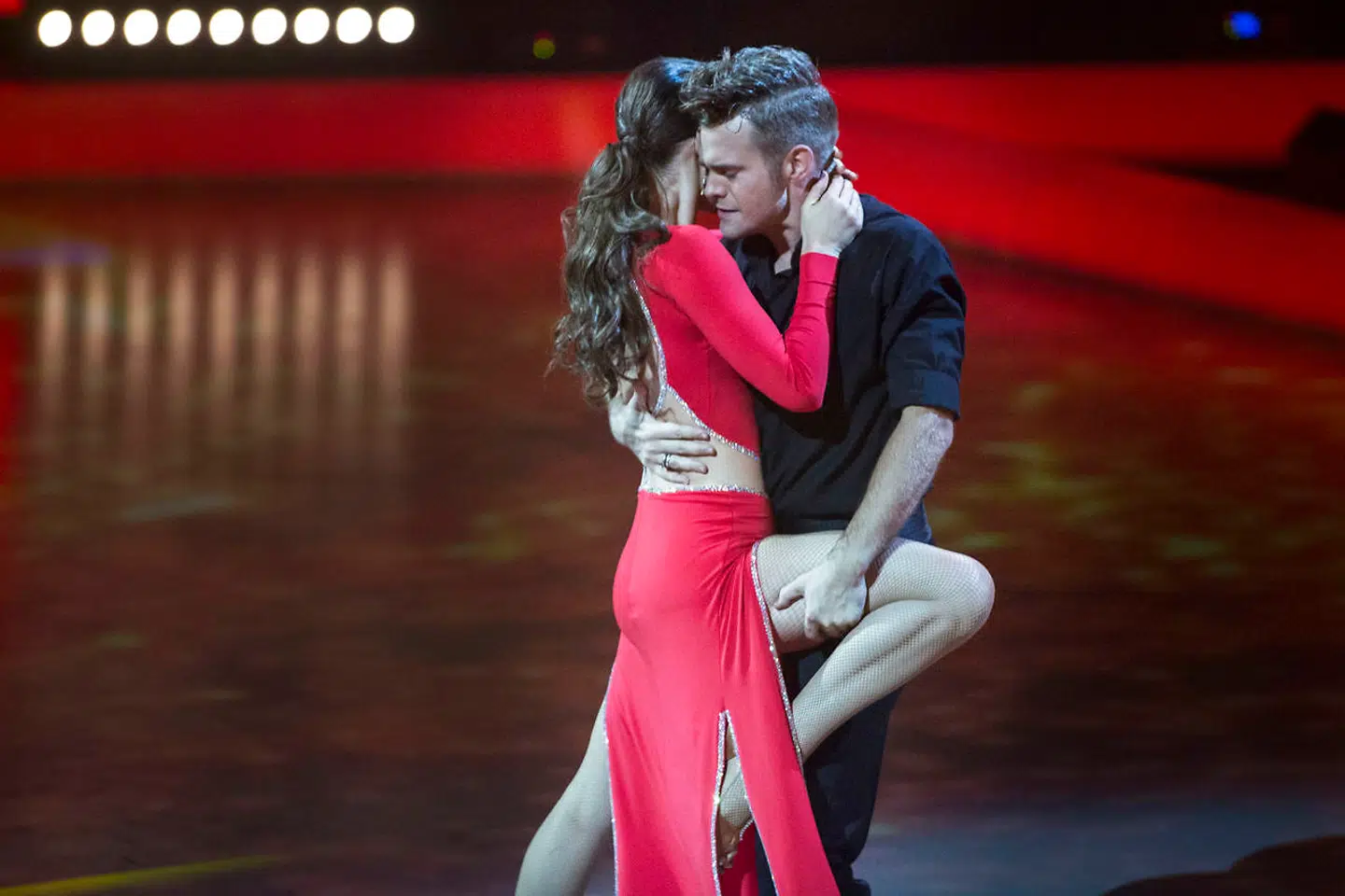 Sara Maria Franch-Mærkedahl og Silas Holst under 'Vild med dans' i 2014, hvor parret løb af med sejren.