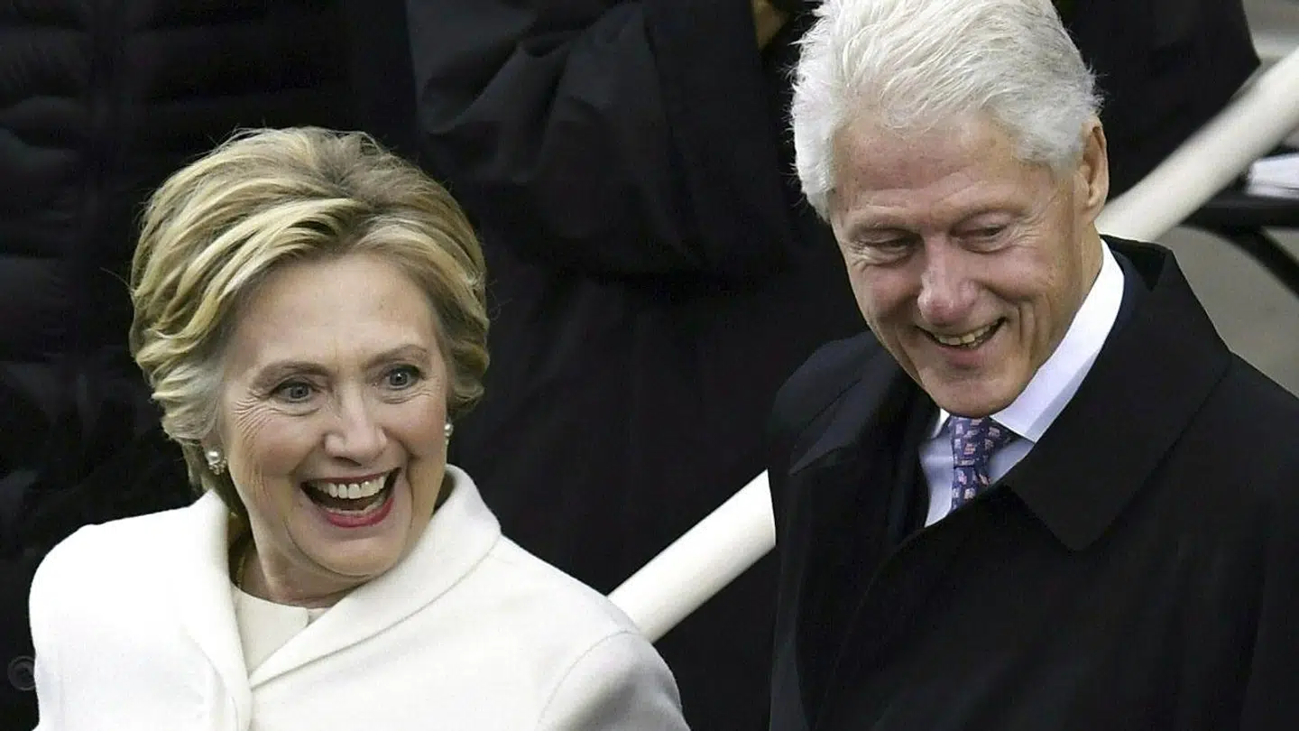 Hillary Clinton og Bill Clinton.