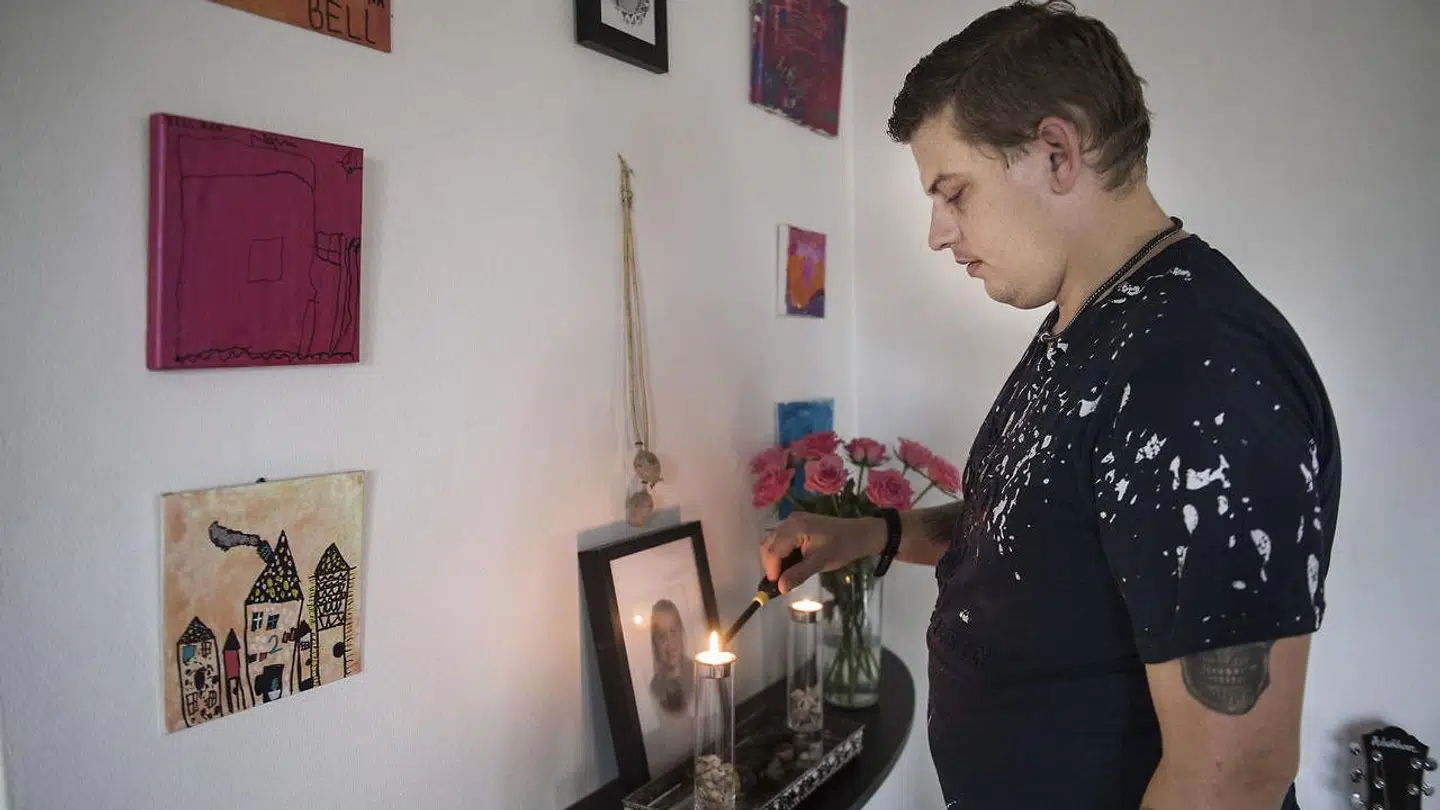 Morten Larsens liv blev knust på et øjeblik den 15. juni 2016, da han finder sin ni-årige datter med halsen skåret over.