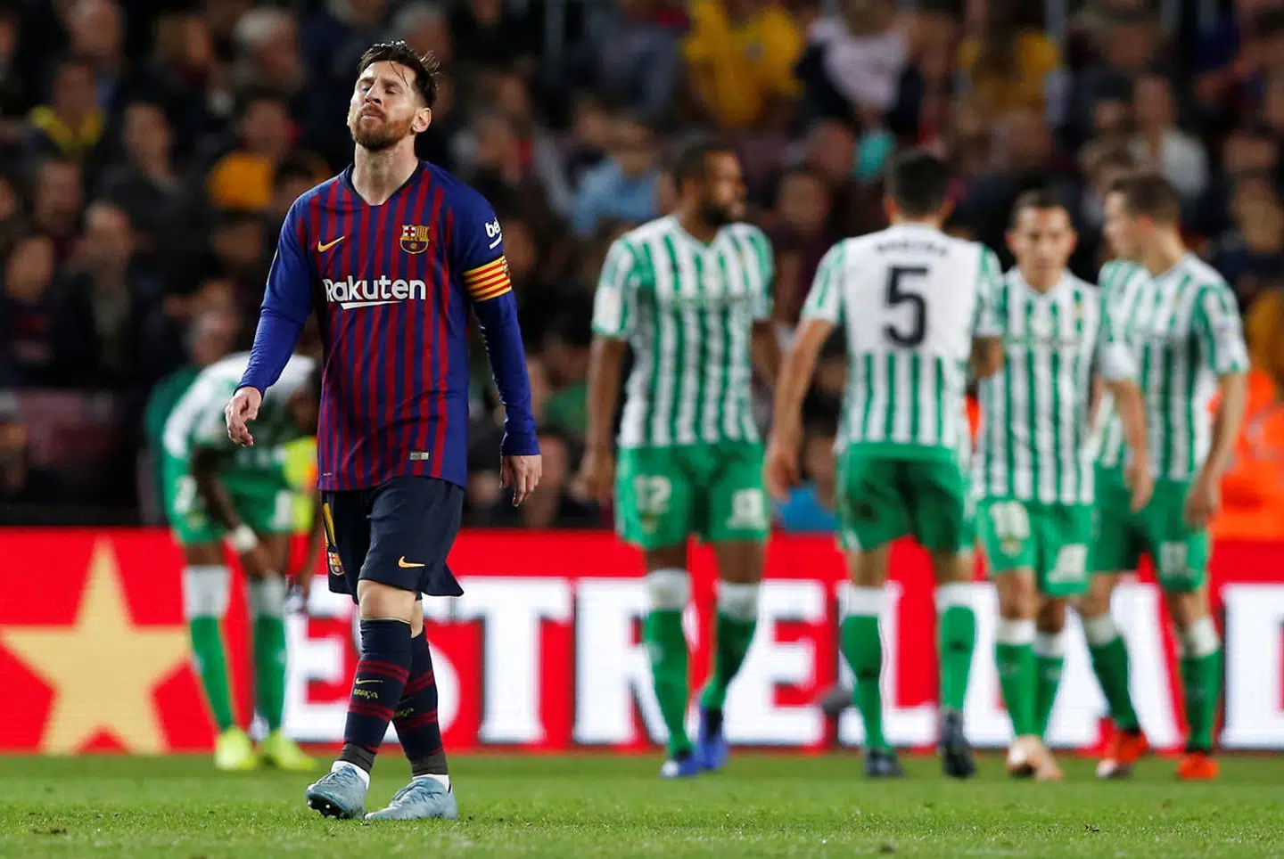Det var især Lionel Messis comeback-kamp for FC Barcelona, der fik folk til tasterne.