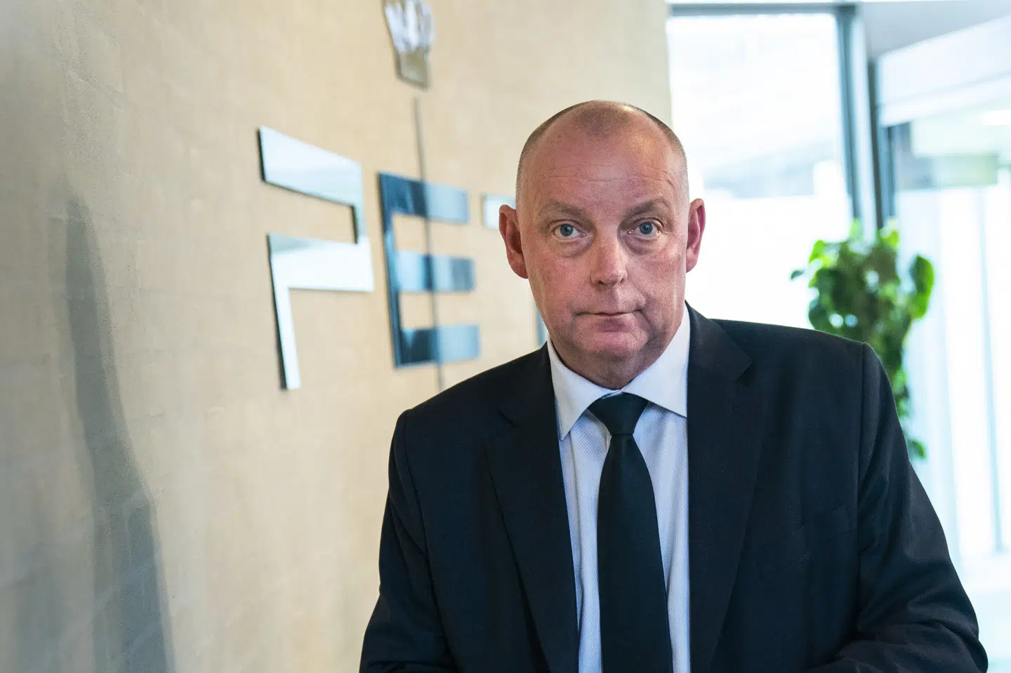 PET-chef Finn Borch Andersen var mandag i Københavns Byret for at vidne i en sag mod Politikens chefredaktør, Christian Jensen, og JP/Politikens Hus. Martin Sylvest/Ritzau Scanpix