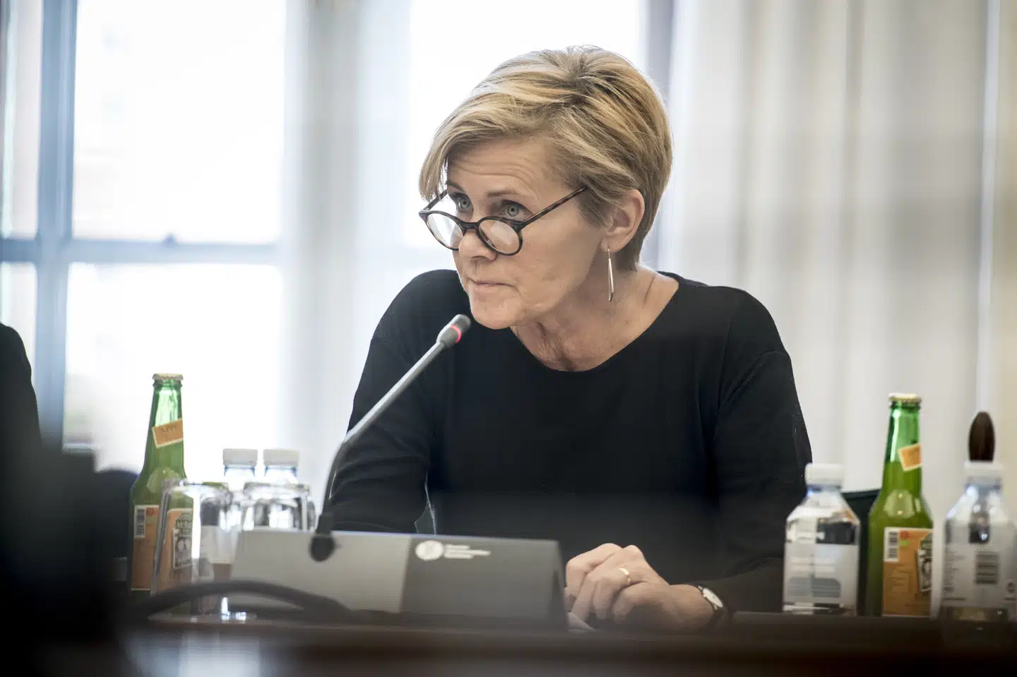Kulturminister Mette Bock (LA) afviser, at regeringens finanslovsudspil på kulturområdet skulle favorisere København. Mads Claus Rasmussen/Ritzau Scanpix