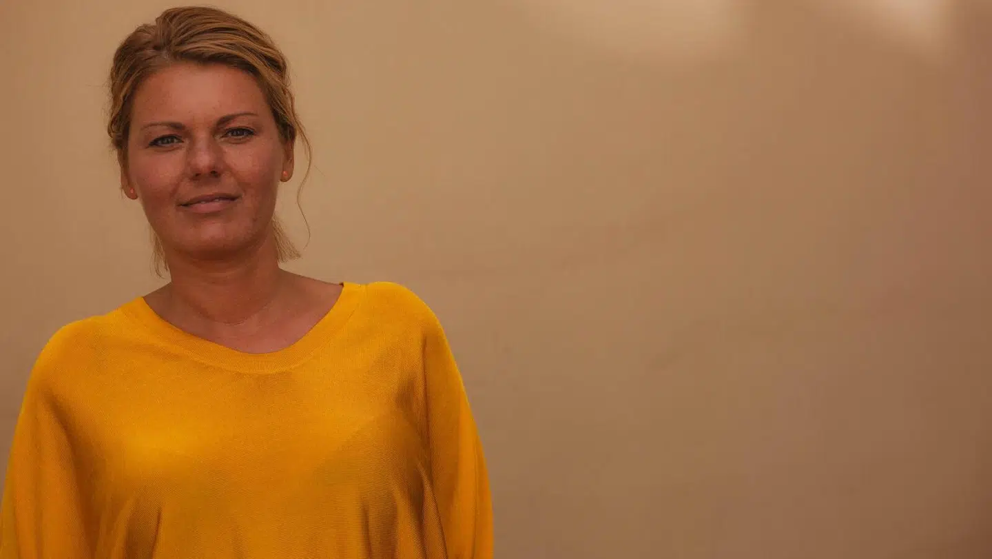 Mariah Malewicz Lillelund står bag enkeltmandsvirksomheden Madmod.nu, der hjælper med at vække børns nysgerrighed, når det gælder forskellige madvarer. Foto: Katrine Heller.