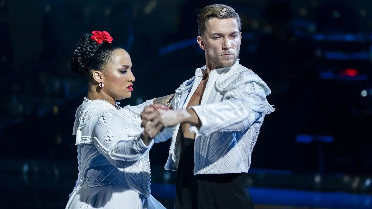 Lucy Love og Michael Olesen er ude af Vild med dans.