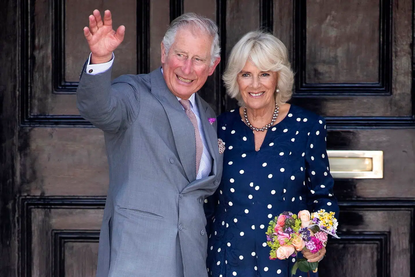 Charles og hans hustru, Camilla.