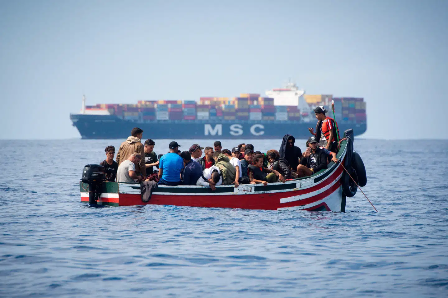 Mindst 26.000 flygtninge og migranter har siden 2014 mistet livet i et forsøg på at nå et nyt liv i et andet land. (Arkivfoto) Marcos Moreno/Ritzau Scanpix