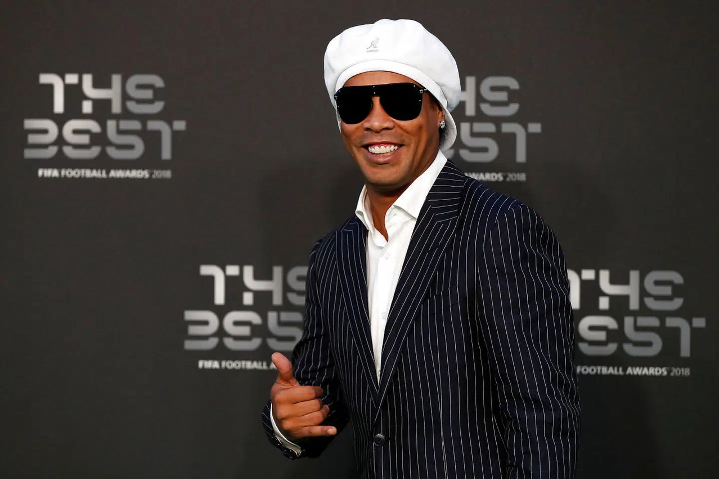 Soccer Football - The Best FIFA Football Awards - Royal Festival Hall, London, Britain - September 24, 2018 Ronaldinho before the start of the awards Action Images via Reuters/John Sibley