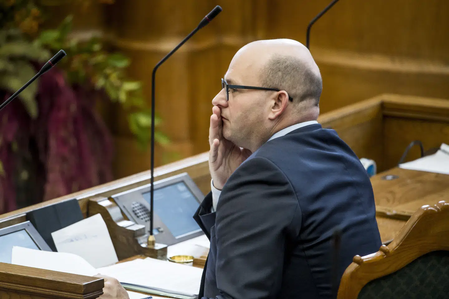 Regeringen dropper lempelser af offentlighedsloven på denne side af næste folketingsvalg. Det siger justitsminister Søren Pape Poulsen (arkiv). Asger Ladefoged/Ritzau Scanpix