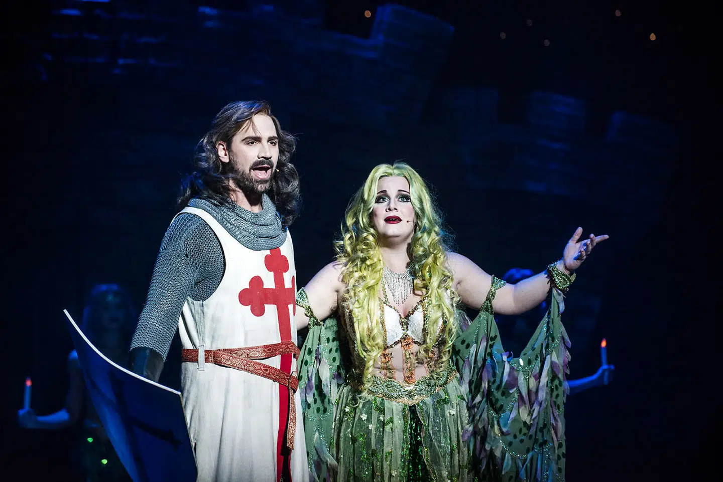 Lise Baastrup var i 2017 med i 'Monty Pyton'-musicalen 'Spamalot' i Tivoli.