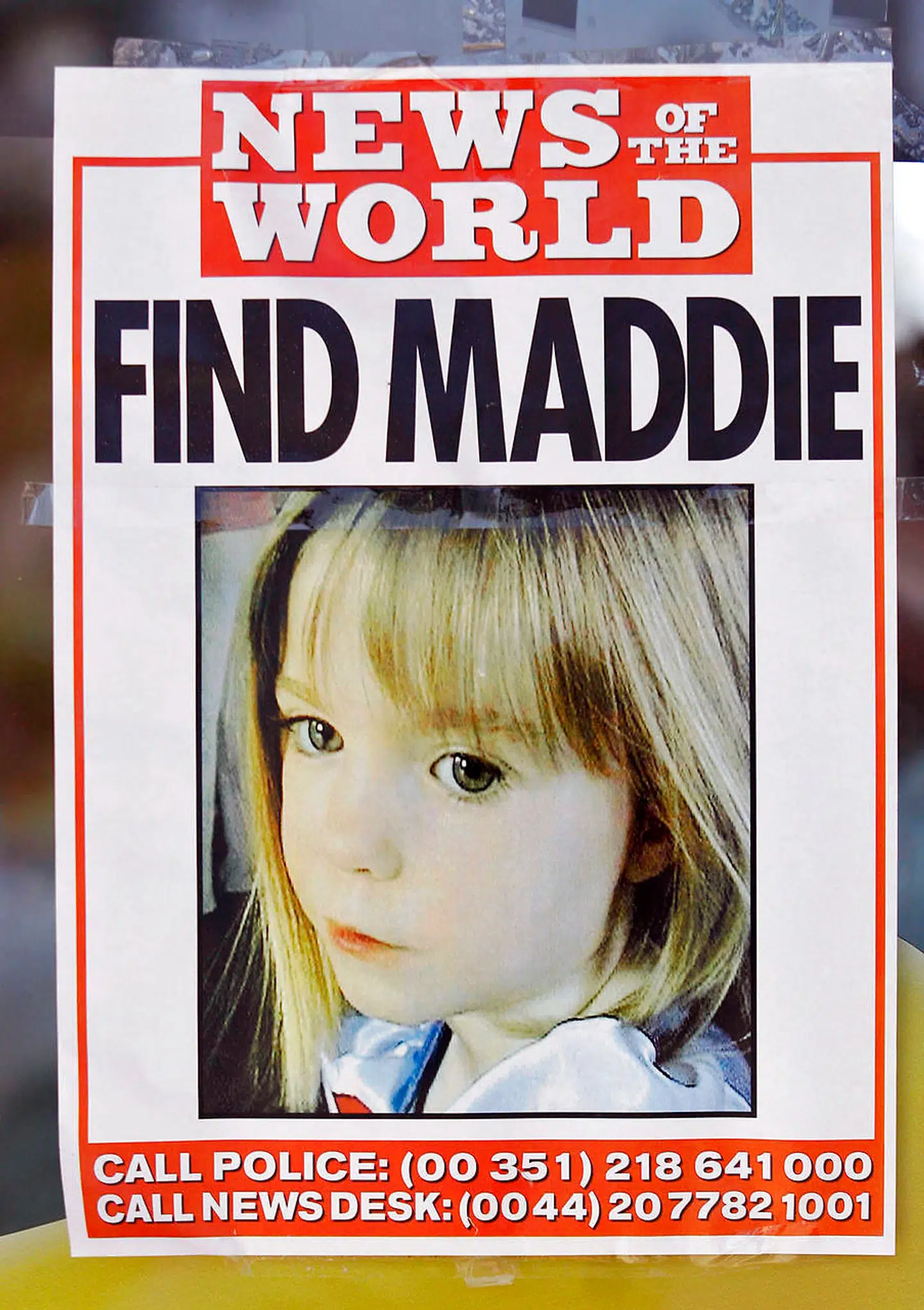 Madeleine McCann blev genstand for en massiv eftersøgning, da hun forsvandt i 2007.