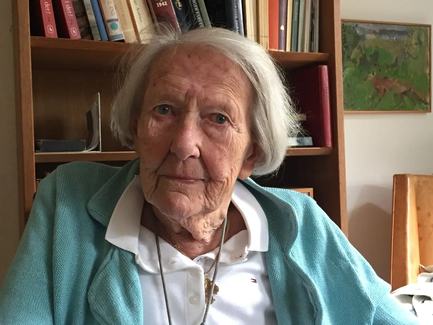 Den tidligere modstandskvinde Liss Mellemgaard mener ikke, at tyskerpigerne, der under og efter besættelsen blev udsat for vilkårlige overgreb, skal have en officiel undskyldning. Foto: Christian Hansen