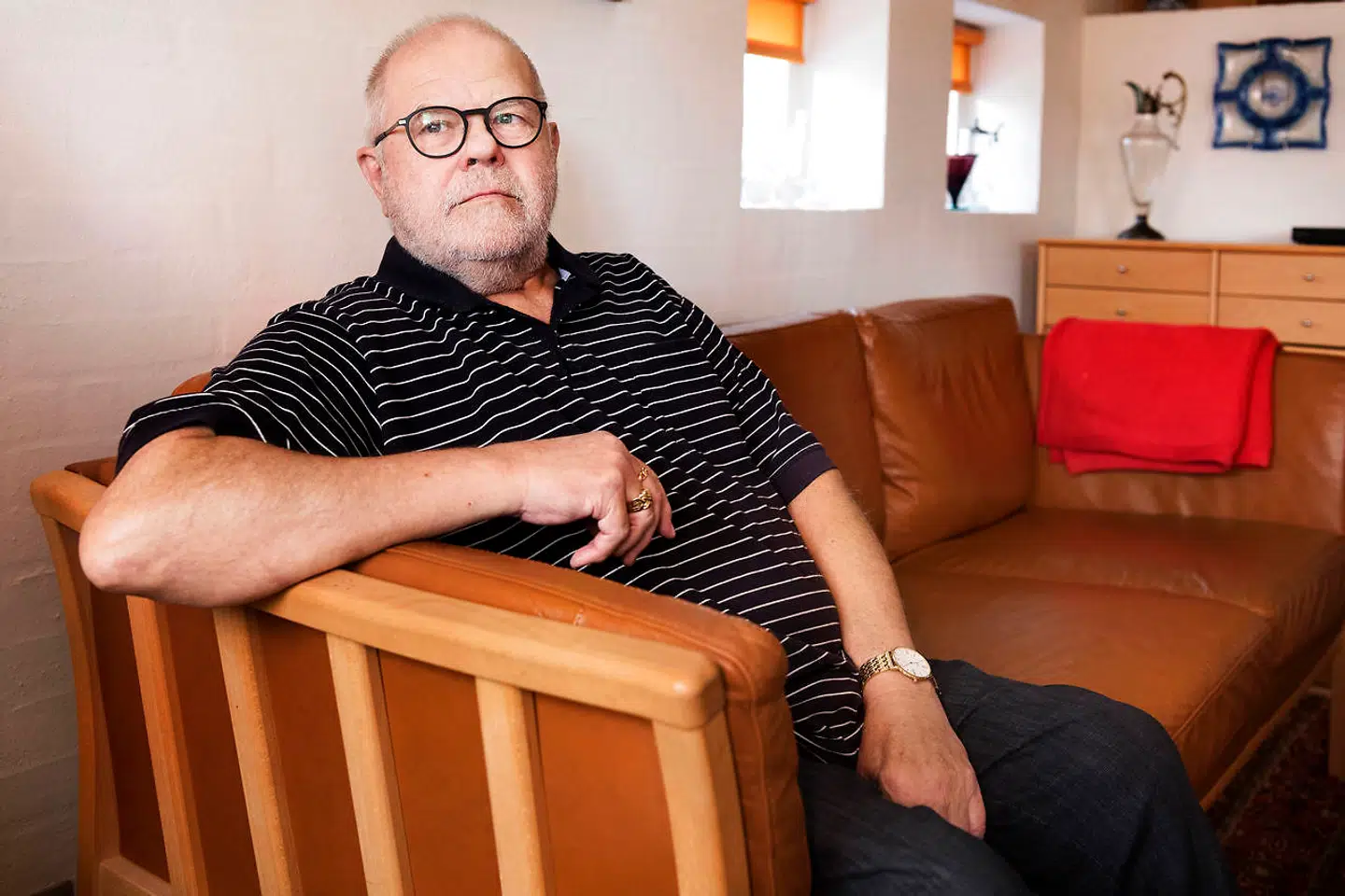 Erik Galvit, der er krigsbarn med tysk far og dansk mor. Oktober 2018.