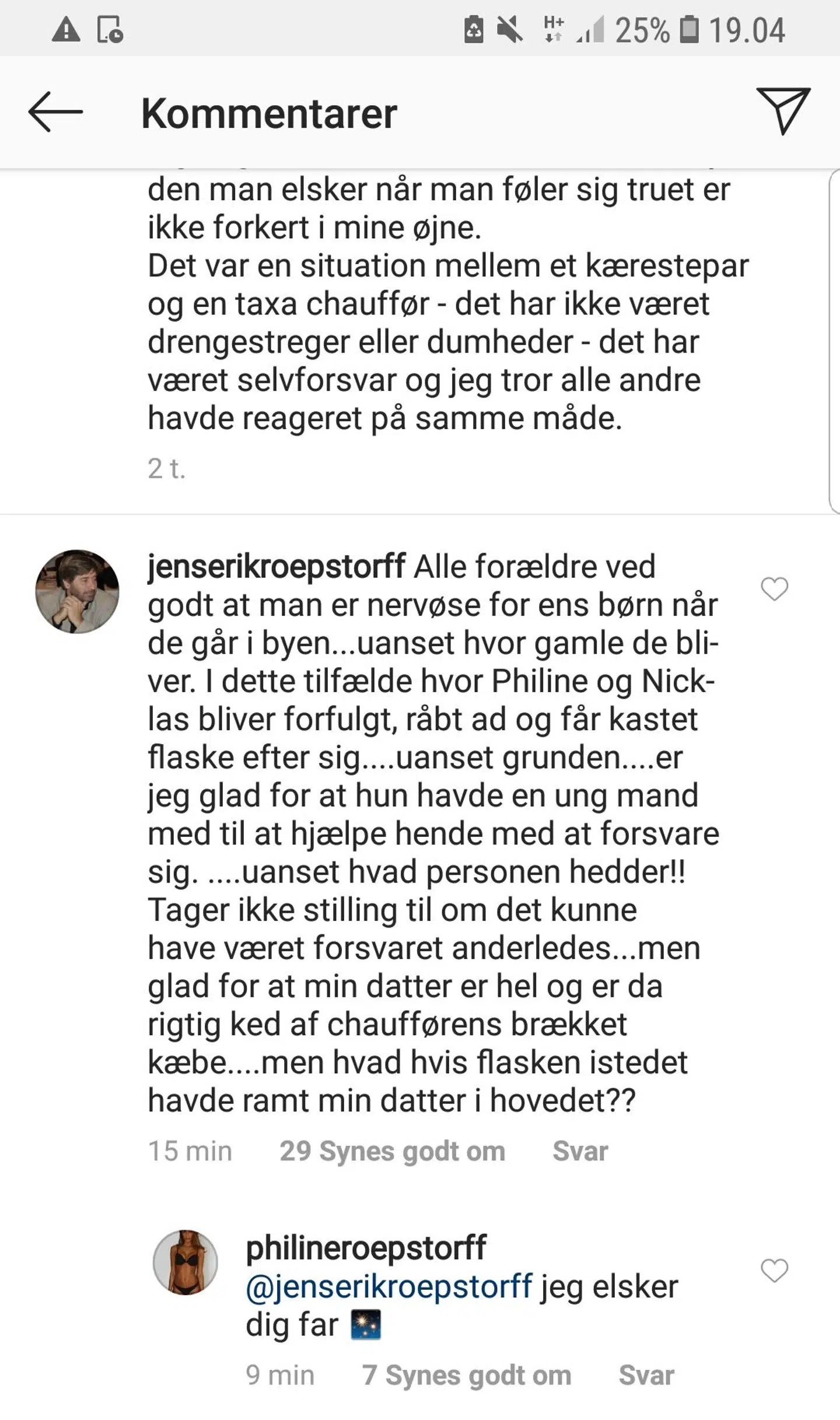 Nicklas Bendtners svigerfar, håndboldlegenden Jens Erik Roepstorff, forsvarer nu også fodboldspilleren i sagen om vold mod en taxachauffør.