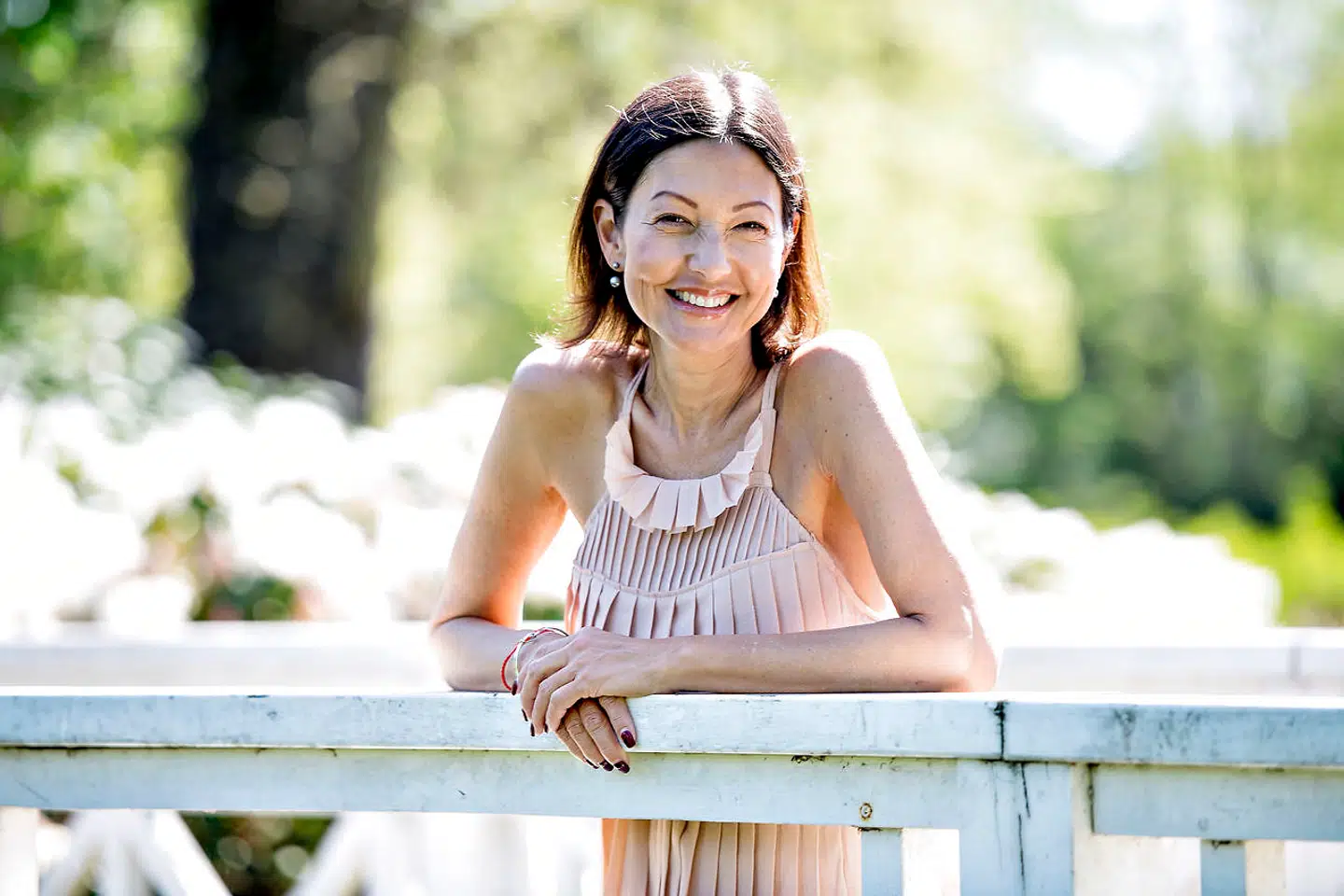 Alexandra Christina grevinde af Frederiksborg. Fotograferet på Hellerup Parkhotel i Hellerup.