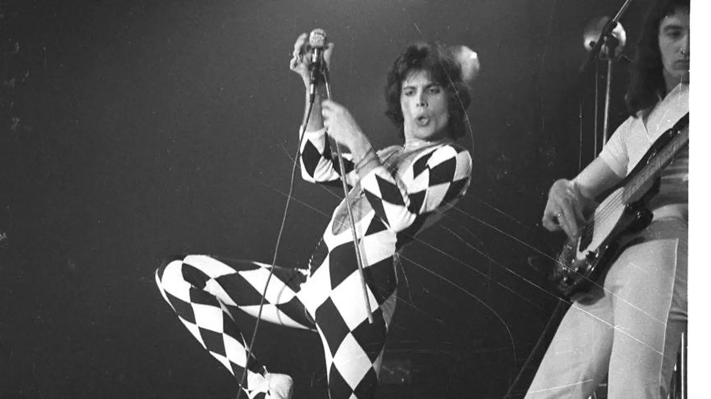 Freddie Mercury var med til at danne Queen i 1970.