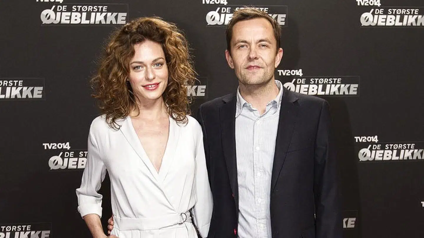 Sarah Grünewald og hendes mand Rasmus Backhaus.