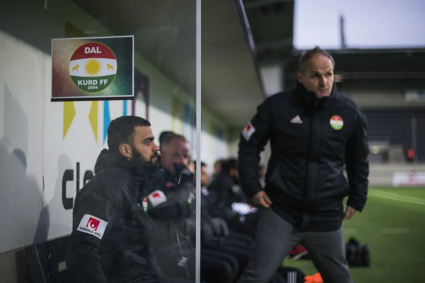 Azrudin Valentic var i foråret træner for Dalkurd FF i den bedste svenske række. Jonathan Nackstrand/Ritzau Scanpix