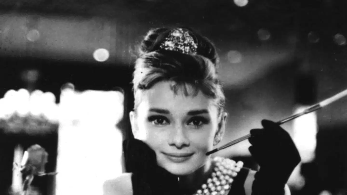 Arkivfoto af Audrey Hepburn fra 1961.