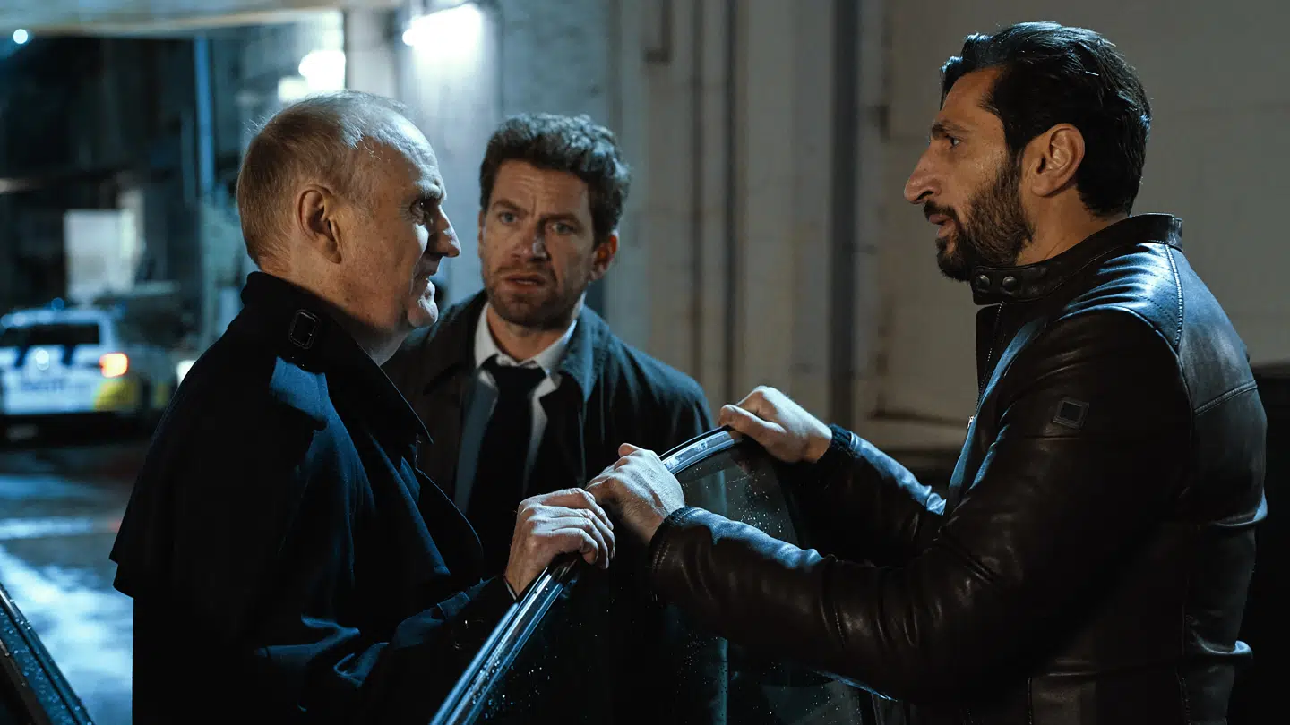Søren Pilmark, Nikolaj Lie Kaas og Fares Fares.