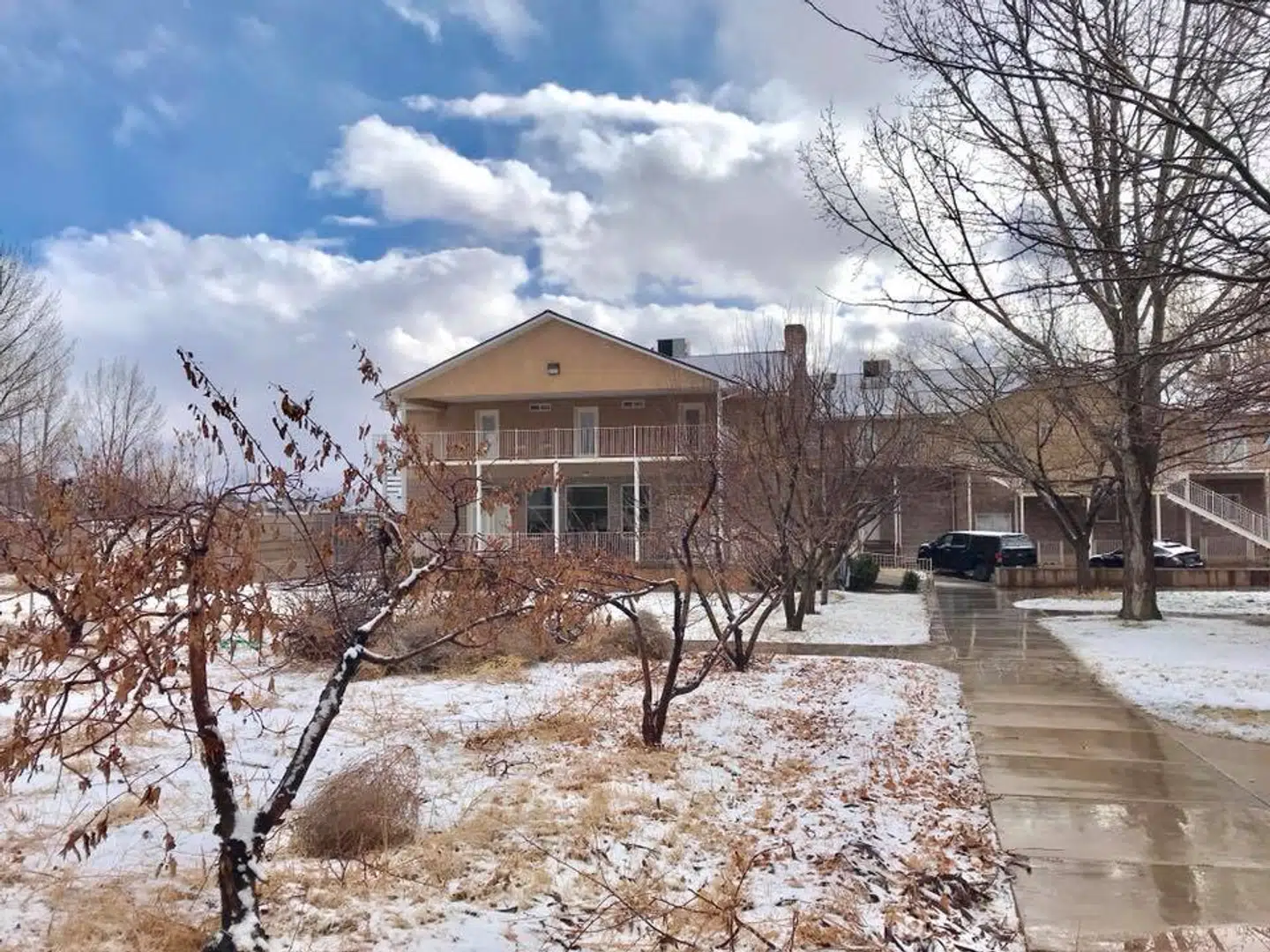 Sådan ser Warren Jeffs' tidligere hus ud. I dag drives det som refugium.