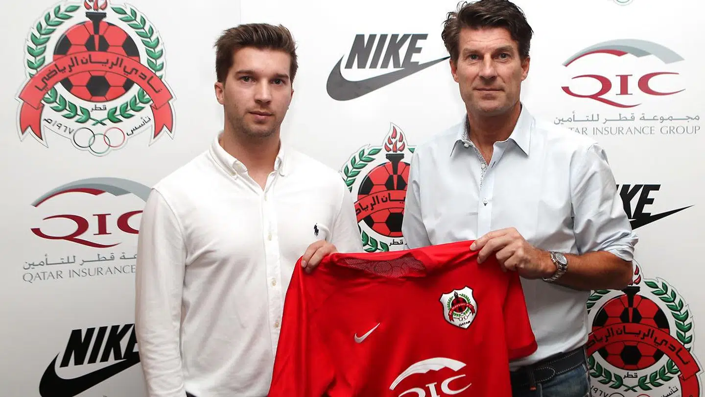 Andreas Laudrup (tv.) er søn af Michael Laudrup.