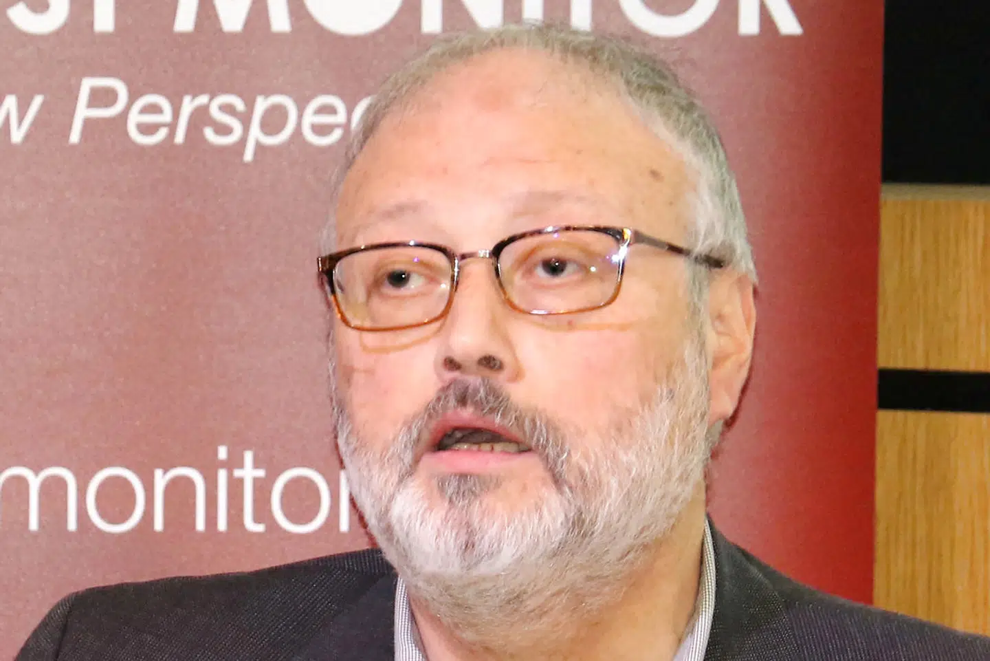 Jamal Khashoggi fotograferet i London, få dage før han forsvandt.