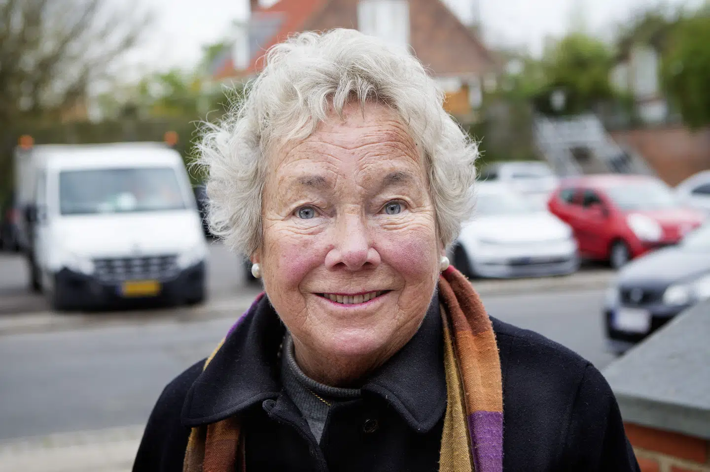 Agnete Laustsen blev 83 år. Her er hun fotograferet i 2014. Nils Meilvang/Ritzau Scanpix