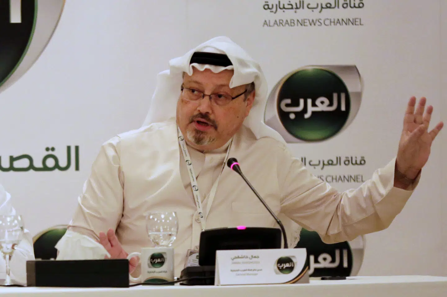 Jamal Khashoggi gik ind på det saudiarabiske konsulat i Istanbul den 2. oktober og kom aldrig ud. Hasan Jamali/arkiv/Ritzau Scanpix