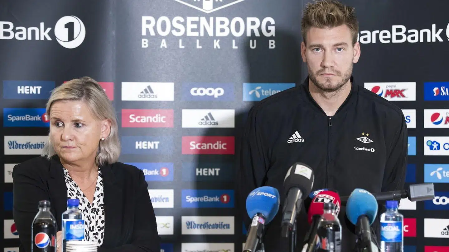 Nicklas Bendtner og Rosenborg holdt et pressemøde efter episoden.